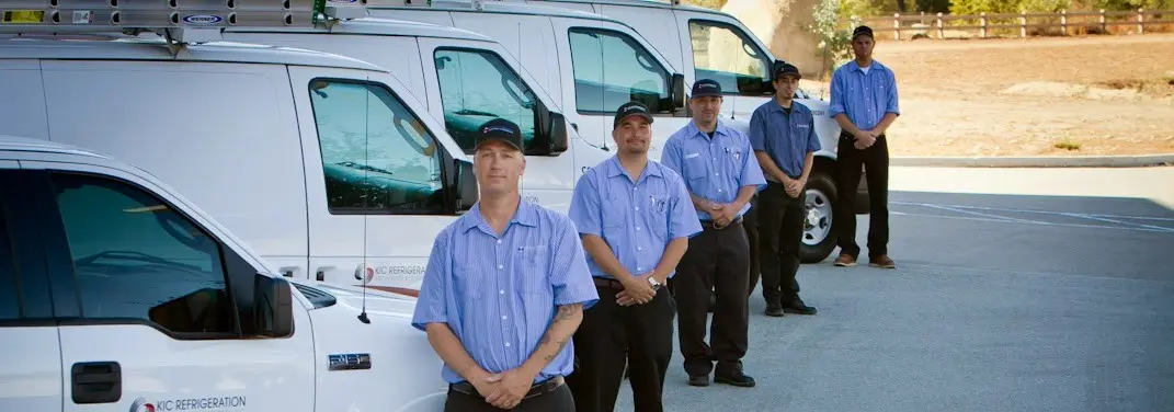 KIC Refrigeration crew ready for Mini Split Repair jobs across Forest City